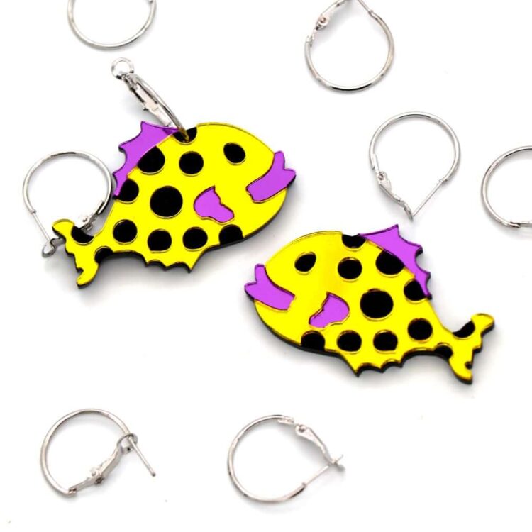 Earrings "Fuska" - FUNK DA QUEEN