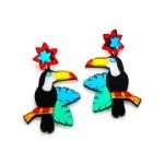 Earrings "Tucan" - FUNK DA QUEEN