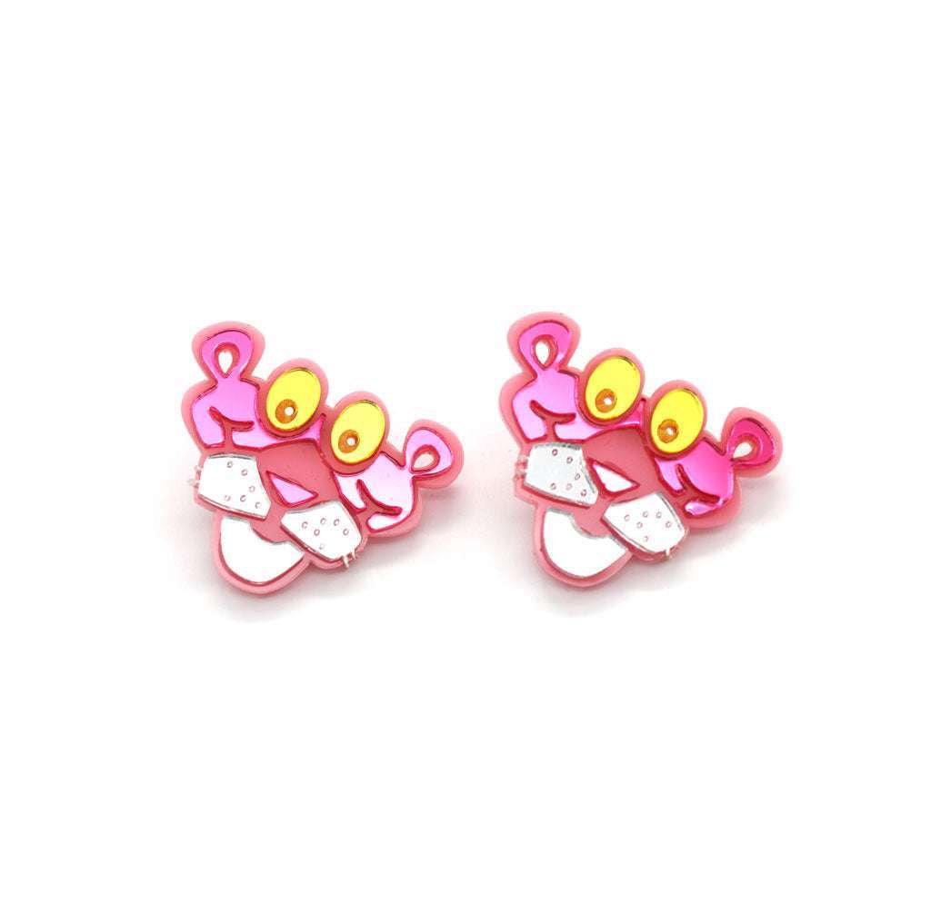 IMG_2283 Pink Panther | Earrings - Image 1
