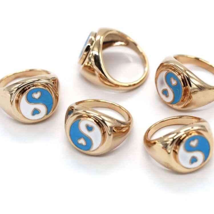 Rings "Yin Yang" - FUNK DA QUEEN