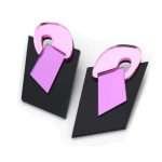 Earrings "Blackboard" - FUNK DA QUEEN