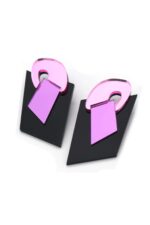 Earrings "Blackboard" - FUNK DA QUEEN