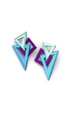 Earrings "Techtonic" - FUNK DA QUEEN