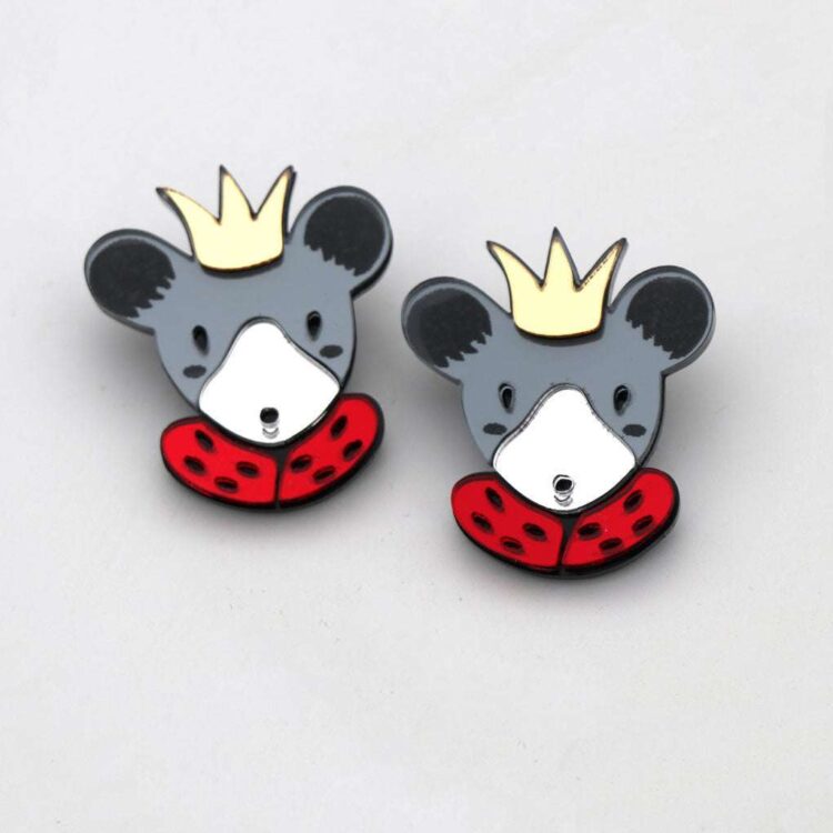 Mouse King | Earrings