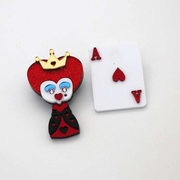 Queen & Card | Σκουλαρίκια