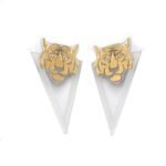 Tiger Triangle | Σκουλαρίκια