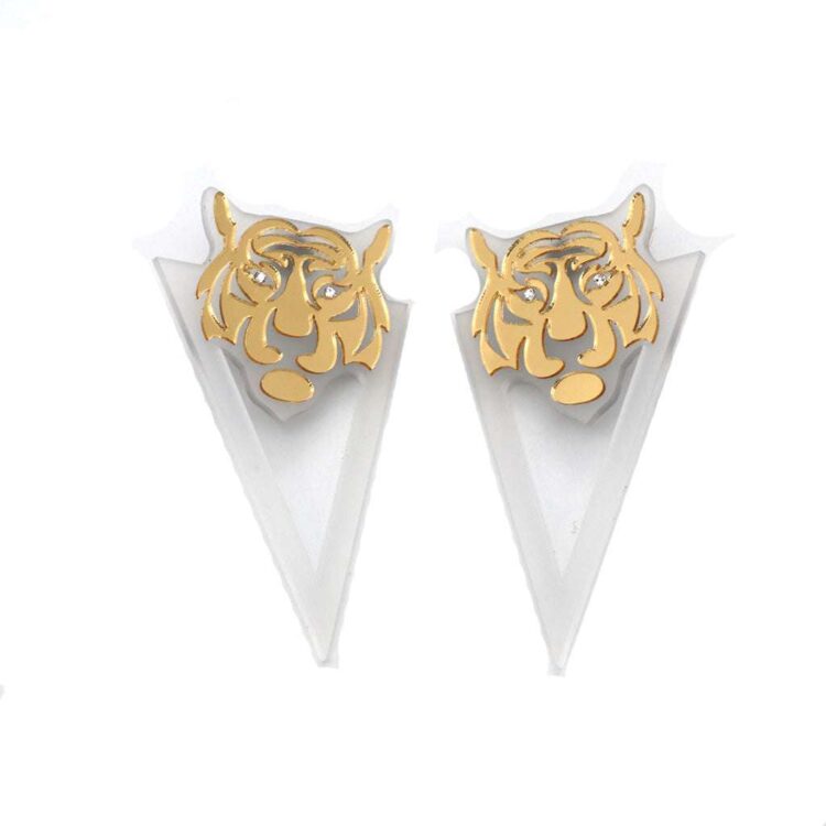 Tiger Triangle | Earrings