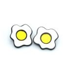Fry Eggs | Σκουλαρίκια