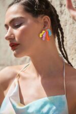Earrings "Seaweed" - FUNK DA QUEEN