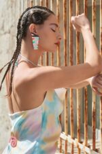Earrings "Mondrian" - FUNK DA QUEEN