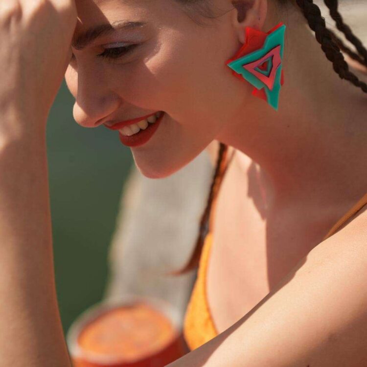 Earrings "Composition" - FUNK DA QUEEN