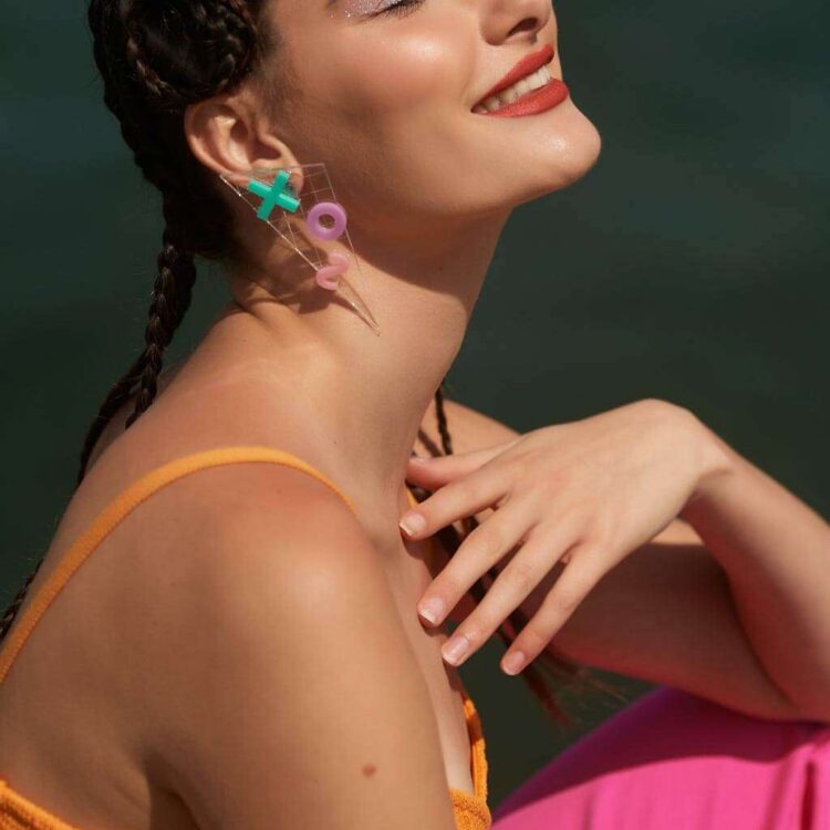 Earrings "Maths" - FUNK DA QUEEN