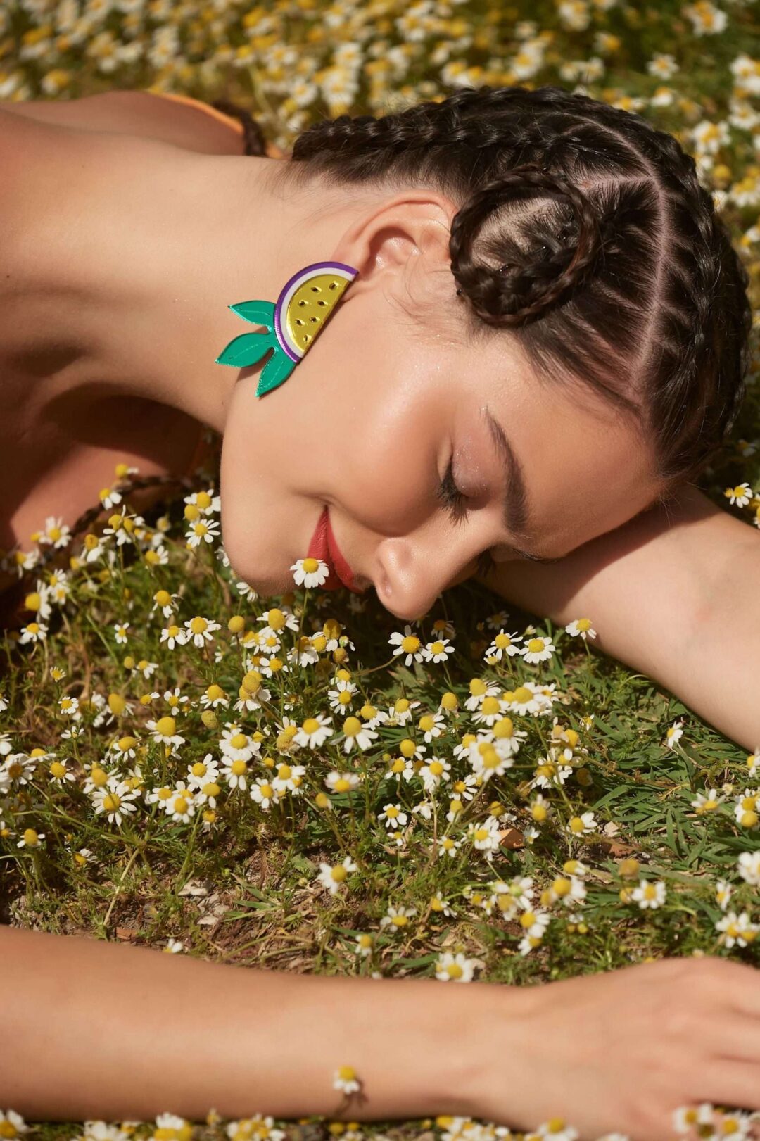 MAT_1118 Earrings "Passion Fruit" - FUNK DA QUEEN