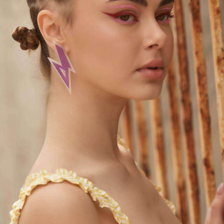 Earrings "Electric Shock" - FUNK DA QUEEN