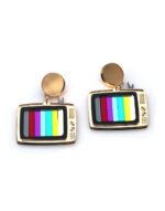 Earrings "Television" - FUNK DA QUEEN