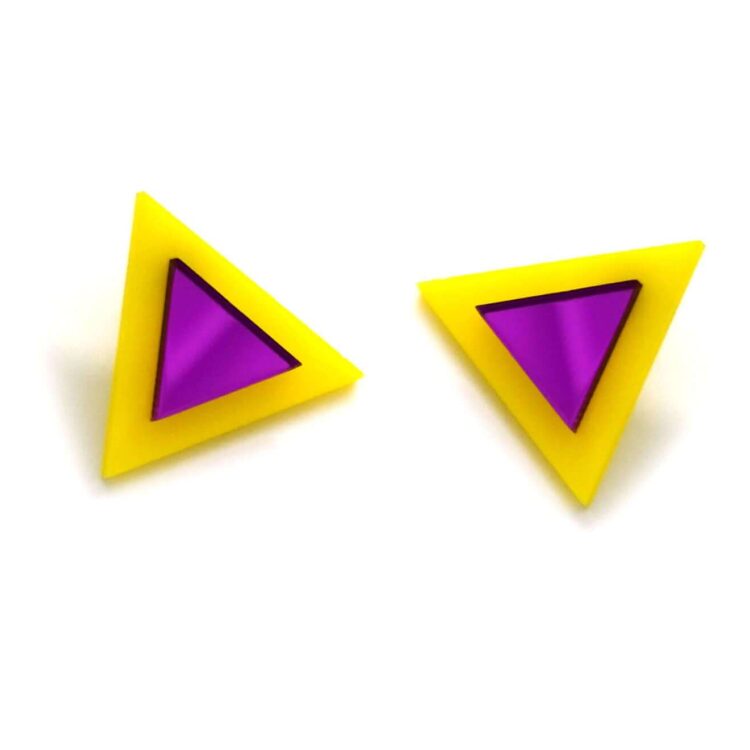 Earrings "Triangle" - FUNK DA QUEEN