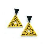 Earrings "Pyramids Of Africa" - FUNK DA QUEEN