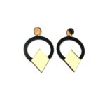 Earrings "Rhombus Hoops" - FUNK DA QUEEN