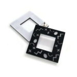 Earrings "Large Cube" - FUNK DA QUEEN