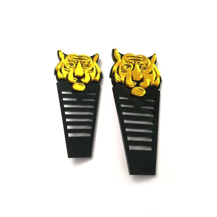 Earrings "Tiger's Eye" - FUNK DA QUEEN