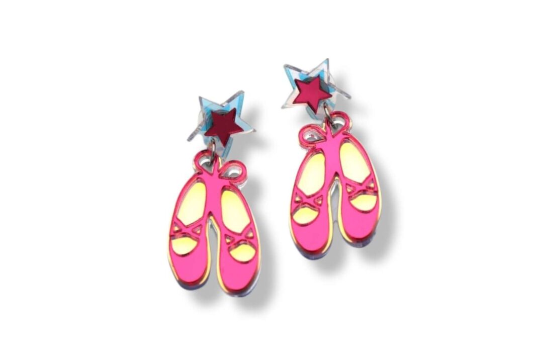 Earrings "Ballet Shoes" - FUNK DA QUEEN