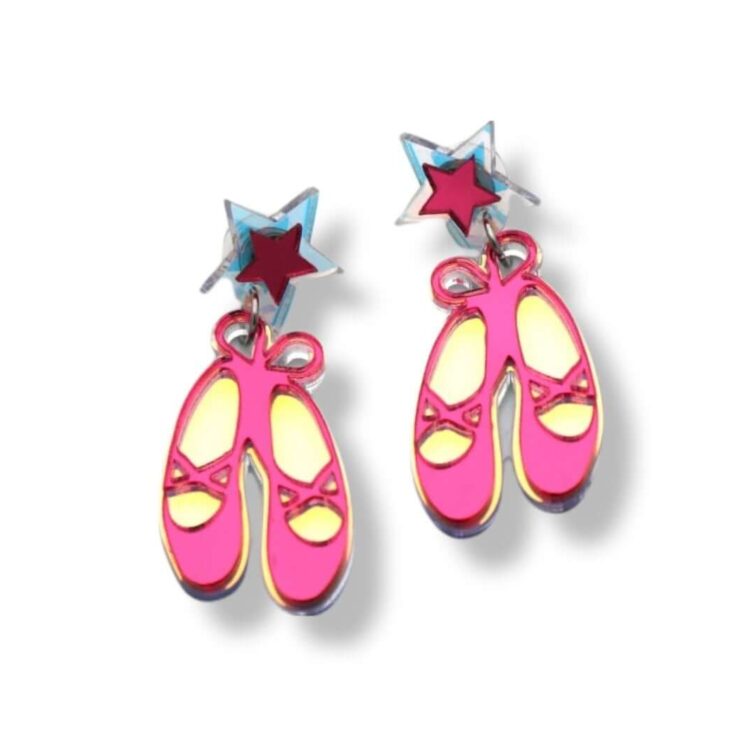 Earrings "Ballet Shoes" - FUNK DA QUEEN