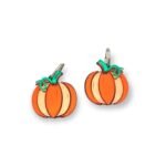 Pumpkin Hoops | Earrings