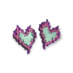 Hot Babe Heart | Earrings