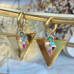 Cross Triangle | Earrings