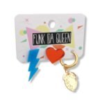 Thunderbolt - Heart - Lemon | Earrings