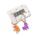 Crown - Unicorn - Butterfly  | Σκουλαρίκια