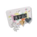 Unicorn - Diamond - Heart | Earrings