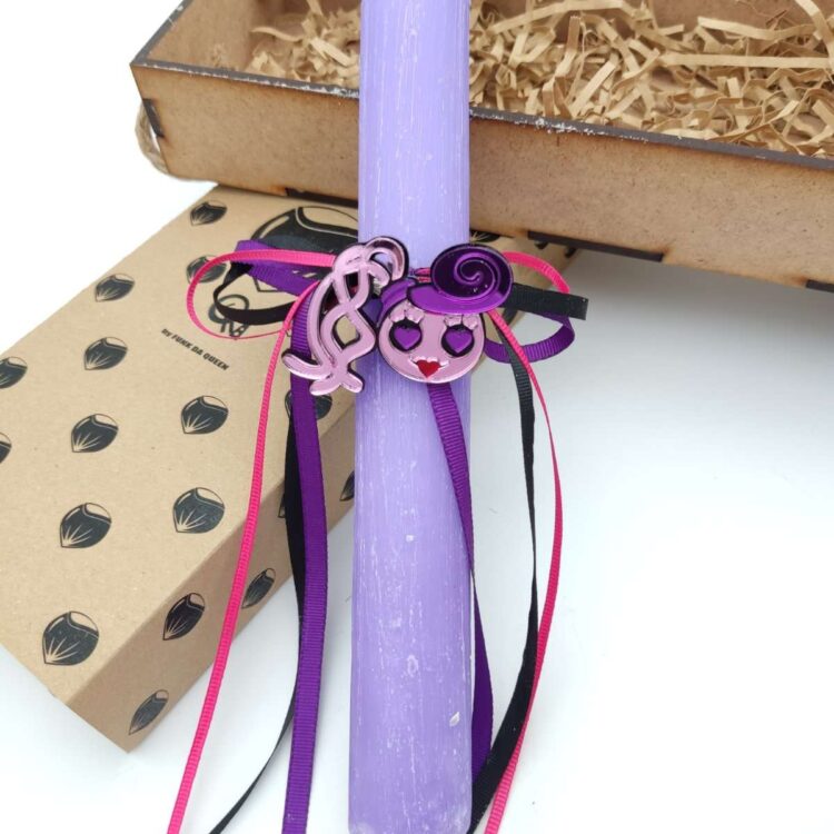 Mommy Monster Brooch | Candle