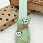 Panda Earrings | Candle