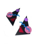 Earrings "Memphis See-Through" - FUNK DA QUEEN