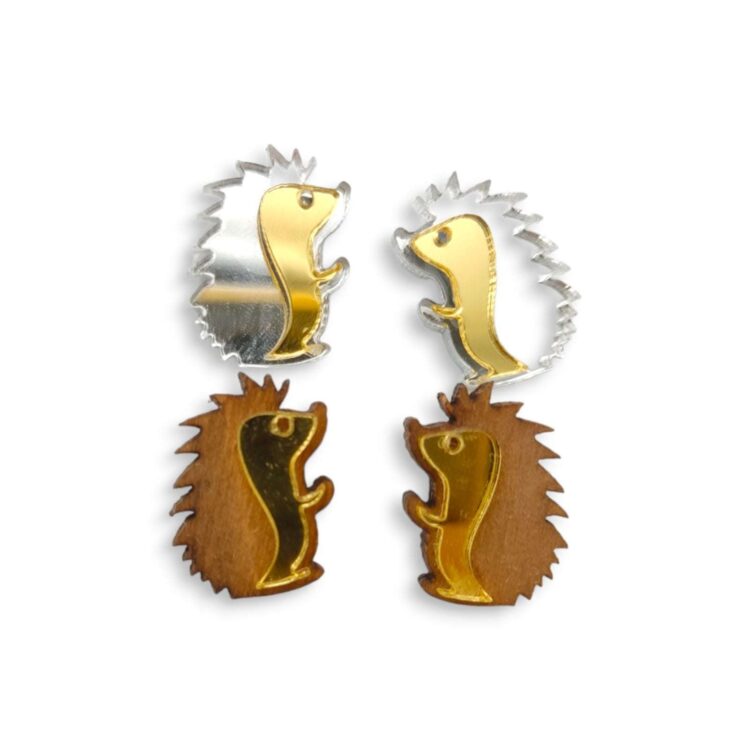 Hedgehog | Earrings for kids