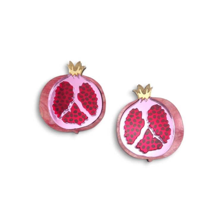 Pomegranate | Σκουλαρίκια
