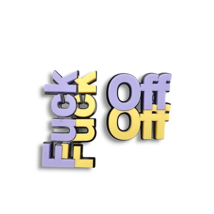 Fu@k Off | Σκουλαρίκια