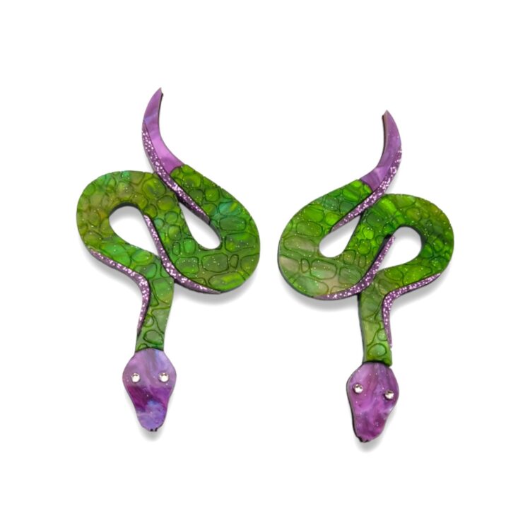 Python Snake | Σκουλαρίκια
