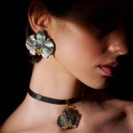 Orchid SET | Choker & Earrings