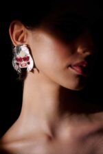 Bad Queen X Dalmatians Heart | Earrings - Image 2