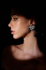 Bad Queen X Dalmatians Heart | Earrings - Image 4