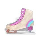 Ice Skate Rainbow | Charms