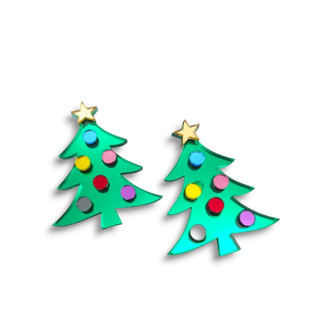 X-mas Tree | Earrings - Image 2