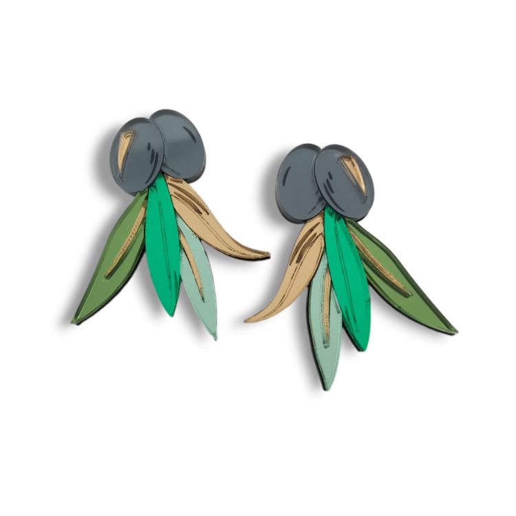 Olive | Σκουλαρίκια