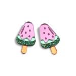 Watermelon-Cream | Earrings