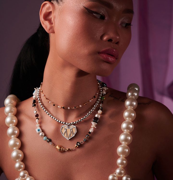 Black Hearts - Diamond Heart - Rhapsody | Necklaces