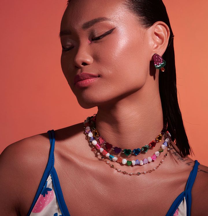 Multicolor - Smooth love - Salty Heart | Necklaces