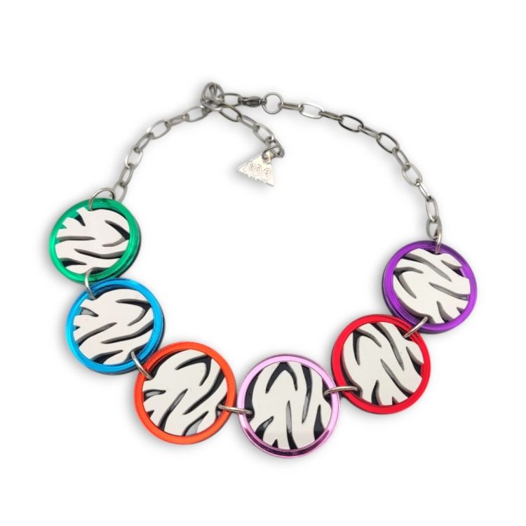 Zebralicious Multi | Necklace