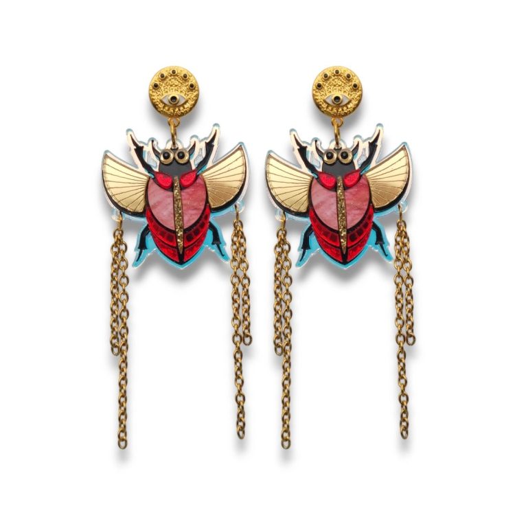 Scarab | Earrings